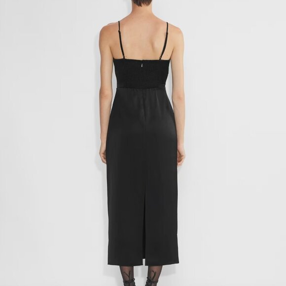 Aritzia Wilfred Madelyn Satin Dress - Picture 3 of 4